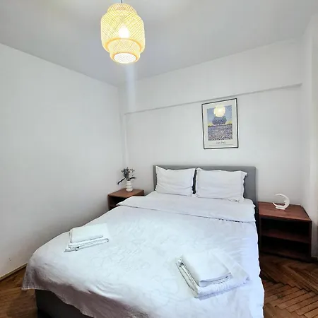 Next 2parliament - Tranquil Unirii - Airy & Comfy With Parking Apartman Bukarest