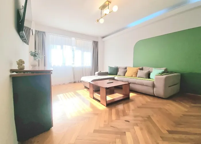 アパート Tranquil Unirii - Airy & Comfy With Parking *